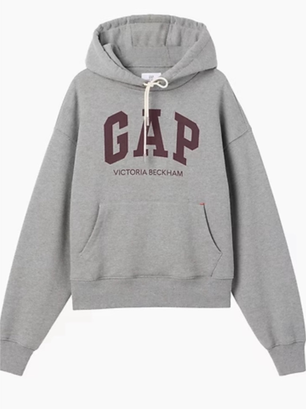 GAP x Victoria Beckham Hoodie Sweatshirt in Gray
